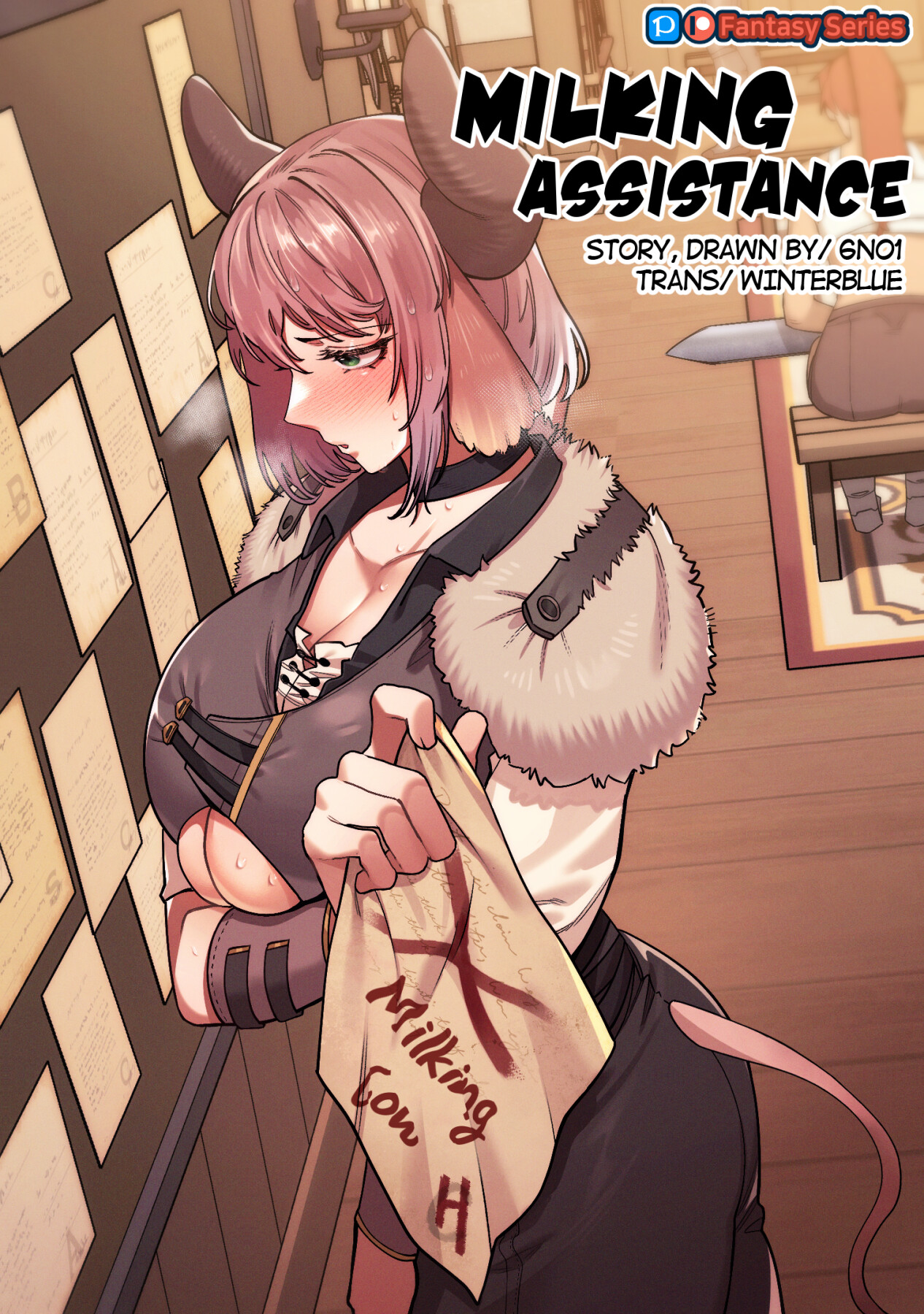 Hentai Manga Comic-Milking Assistance-Read-1